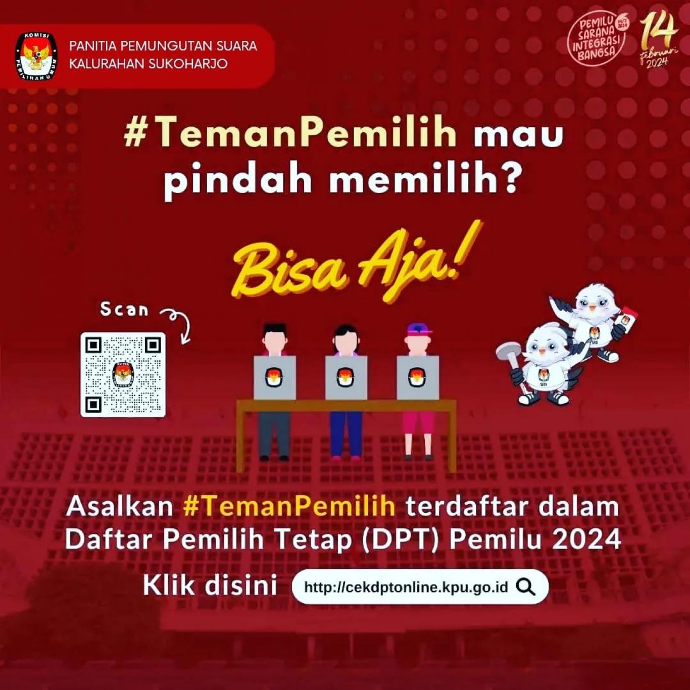Pindah Memilih Pemilu 2024